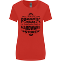Romantic Walks Hardware Store Tradesman DIY Womens Wider Cut T-Shirt Red