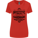 Romantic Walks Hardware Store Tradesman DIY Womens Wider Cut T-Shirt Red