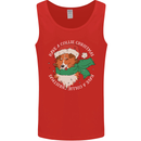 Rough Collie Dog Christmas Xmas Mens Vest Tank Top Red