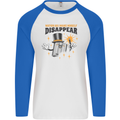 Funny Socket Mechanic DIY Tradesman Tools Mens L/S Baseball T-Shirt White/Royal Blue
