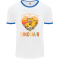 I Love My Little Dragon Bearded Dragon Mens Ringer T-Shirt White/Royal Blue