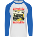 Farming Skilled Enough to Be a Farmer Mens L/S Baseball T-Shirt White/Royal Blue