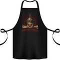 Rusty Skulls Biker Motorcycle Motorbike Chopper Cotton Apron 100% Organic Black