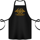 SPQR Eagle Gym Bodybuilding Training Cotton Apron 100% Organic Black