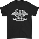 SPQR Eagle Gym Training Bodybuilding Mens T-Shirt 100% Cotton Black