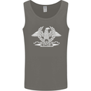 SPQR Eagle Gym Training Bodybuilding Mens Vest Tank Top Charcoal