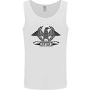 SPQR Eagle Training Bodybuilding Gym Mens Vest Tank Top White