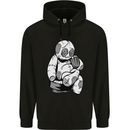 Sad Voodoo Doll Evil Spirits Dark Magic Halloween Mens 80% Cotton Hoodie Black