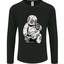 Sad Voodoo Doll Evil Spirits Dark Magic Halloween Mens Long Sleeve T-Shirt Black