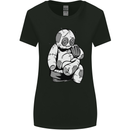 Sad Voodoo Doll Evil Spirits Dark Magic Halloween Womens Wider Cut T-Shirt Black