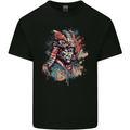 Samurai Elder Fantasy Warrior Bushido Ronin Kids T-Shirt Childrens Black