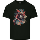 Samurai Elder Fantasy Warrior Bushido Ronin Kids T-Shirt Childrens Black