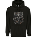 Samurai Skull Fantasy Warrior Bushido Ronin Childrens Kids Hoodie Black