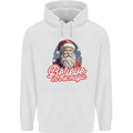 Santa Believe in the Magic Christmas Xmas Childrens Kids Hoodie White