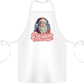 Santa Believe in the Magic Christmas Xmas Cotton Apron 100% Organic White