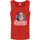 Santa Believe in the Magic Christmas Xmas Mens Vest Tank Top Red