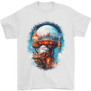 Santa Claus Lapland Sleigh Mens T-Shirt 100% Cotton White