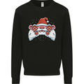 Santa Controller Video Games Gaming Joypad Xmas Kids Sweatshirt Jumper Black