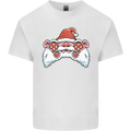 Santa Controller Video Games Gaming Joypad Xmas Kids T-Shirt Childrens White