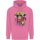 Santa Monster Japanese Christmas Xmas Mens 80% Cotton Hoodie Azelea