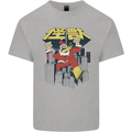 Santa Monster Japanese Christmas Xmas Mens Cotton T-Shirt Tee Top Sports Grey