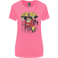 Santa Monster Japanese Christmas Xmas Womens Wider Cut T-Shirt Azalea