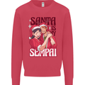 Santa is My Sempai Funny Anime Christmas Xmas Kids Sweatshirt Jumper Heliconia