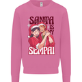 Santa is My Sempai Funny Anime Christmas Xmas Mens Sweatshirt Jumper Azalea