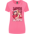 Santa is My Sempai Funny Anime Christmas Xmas Womens Wider Cut T-Shirt Azalea