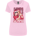 Santa is My Sempai Funny Anime Christmas Xmas Womens Wider Cut T-Shirt Light Pink