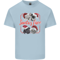 Santa's Fave Cats and Dogs Christmas Xmas Kids T-Shirt Childrens Light Blue