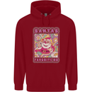 Santa's Favourite HO Funny Hippy Trippy Christmas Childrens Kids Hoodie Red