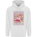 Santa's Favourite HO Funny Hippy Trippy Christmas Childrens Kids Hoodie White