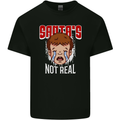 Santa's Not Real Funny Christmas Bah Humbug Xmas Kids T-Shirt Childrens Black