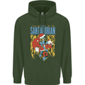 Santalorian Funny Christmas Parody Xmas Childrens Kids Hoodie Forest Green