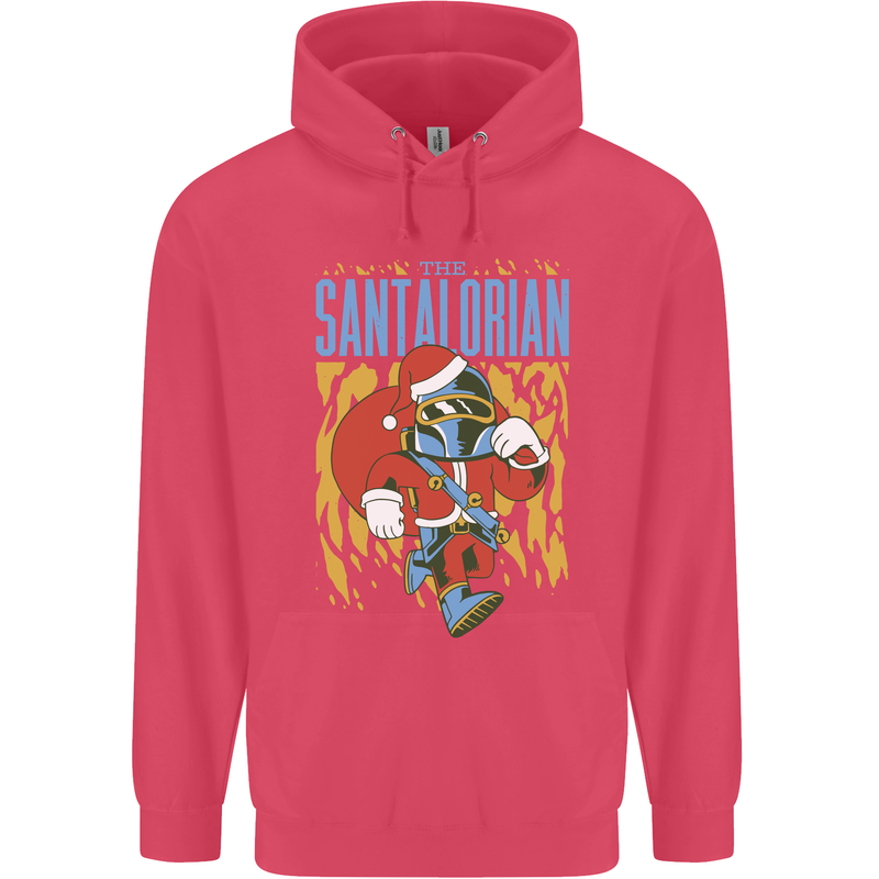 Santalorian Funny Christmas Parody Xmas Childrens Kids Hoodie Heliconia