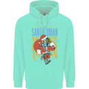Santalorian Funny Christmas Parody Xmas Childrens Kids Hoodie Peppermint