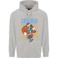 Santalorian Funny Christmas Parody Xmas Childrens Kids Hoodie Sports Grey