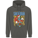 Santalorian Funny Christmas Parody Xmas Childrens Kids Hoodie Storm Grey