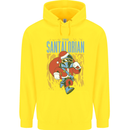 Santalorian Funny Christmas Parody Xmas Childrens Kids Hoodie Yellow
