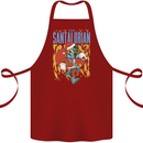 Santalorian Funny Christmas Parody Xmas Cotton Apron 100% Organic Maroon