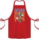 Santalorian Funny Christmas Parody Xmas Cotton Apron 100% Organic Red