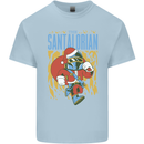 Santalorian Funny Christmas Parody Xmas Kids T-Shirt Childrens Light Blue