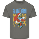 Santalorian Funny Christmas Parody Xmas Mens Cotton T-Shirt Tee Top Charcoal