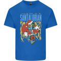 Santalorian Funny Christmas Parody Xmas Mens Cotton T-Shirt Tee Top Royal Blue
