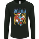 Santalorian Funny Christmas Parody Xmas Mens Long Sleeve T-Shirt Black