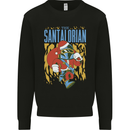 Santalorian Funny Christmas Parody Xmas Mens Sweatshirt Jumper Black