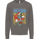 Santalorian Funny Christmas Parody Xmas Mens Sweatshirt Jumper Charcoal
