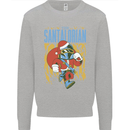 Santalorian Funny Christmas Parody Xmas Mens Sweatshirt Jumper Sports Grey