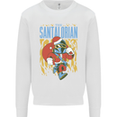 Santalorian Funny Christmas Parody Xmas Mens Sweatshirt Jumper White